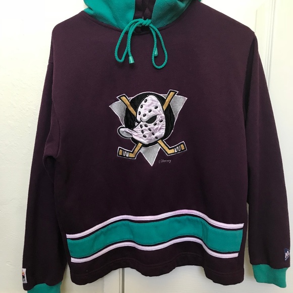 mighty ducks jersey hoodie